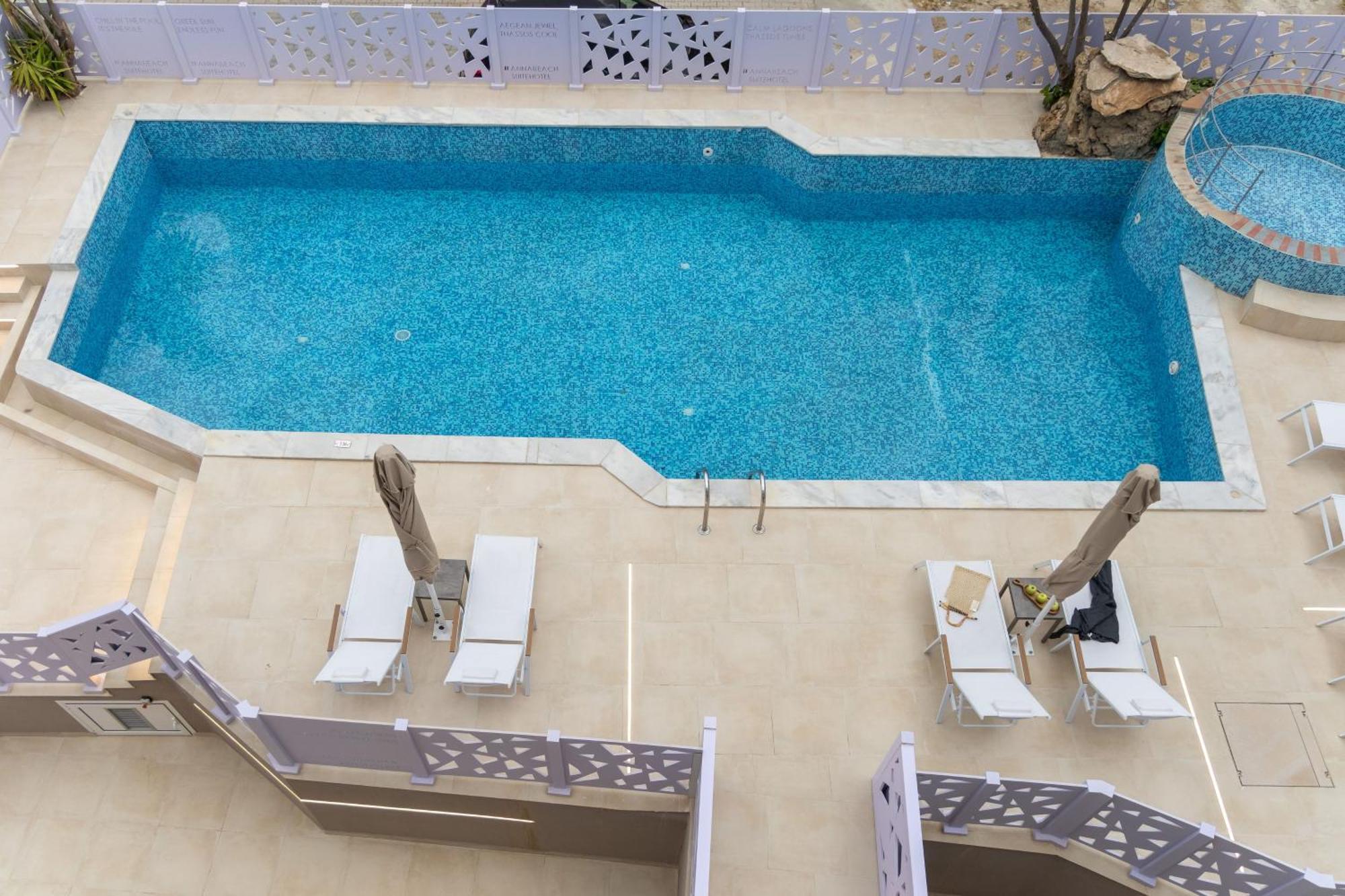 Anna Beach Suites Limenaria  Extérieur photo